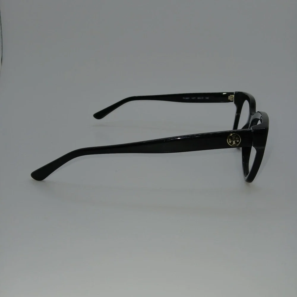 Tory Burch TY 2081 Womens Eyeglasses Frame Black Cat Eye Full Rim 50-17-140 mm